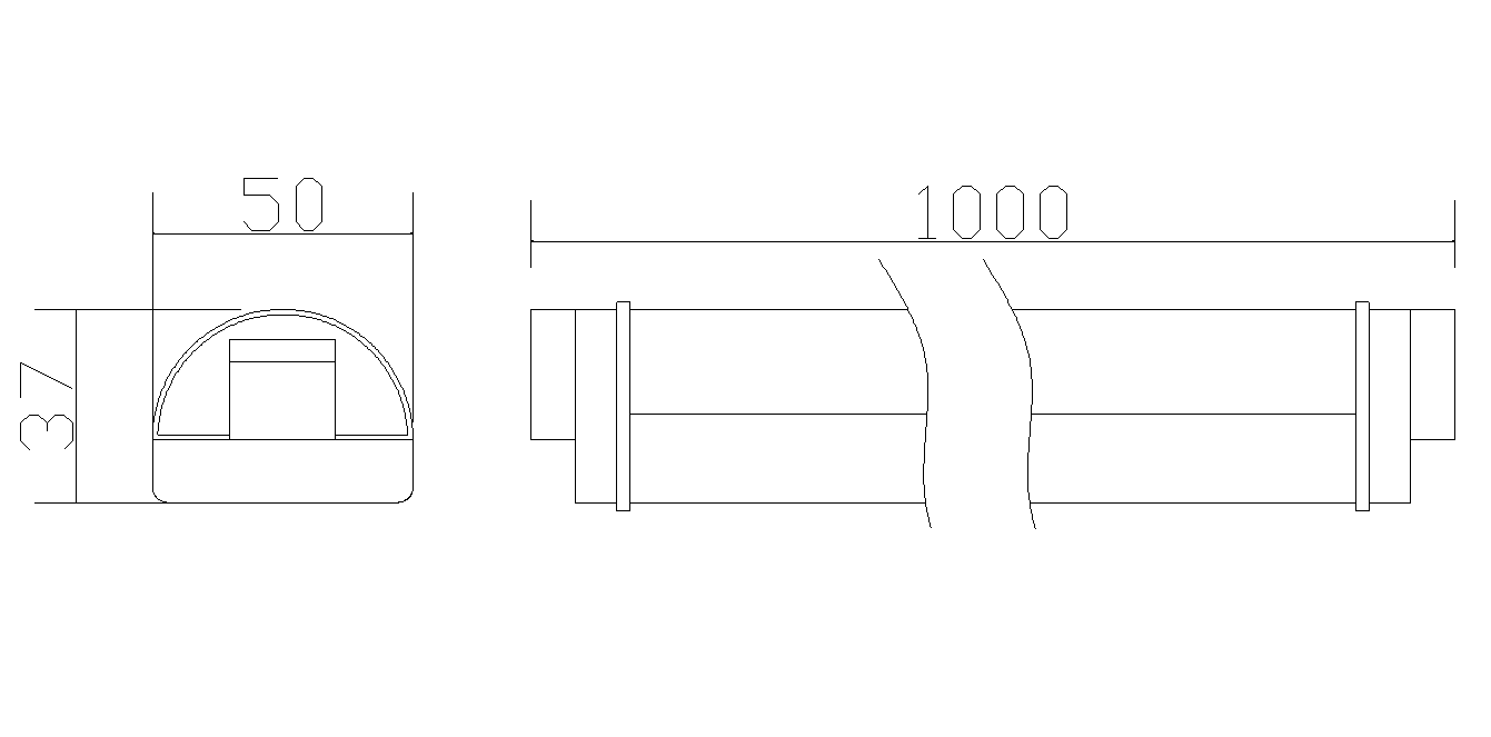 护栏管结构图