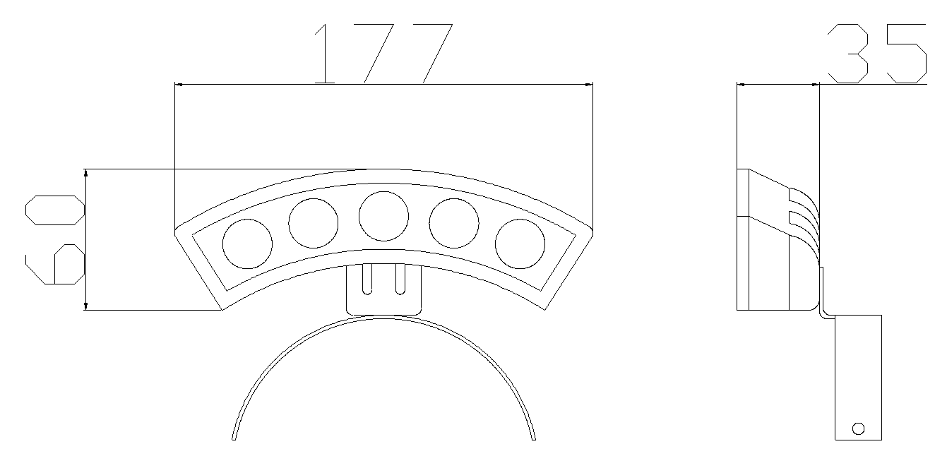 瓦楞灯结构图