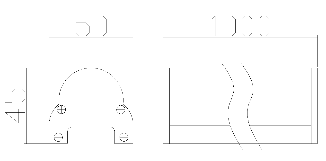 线条灯结构图