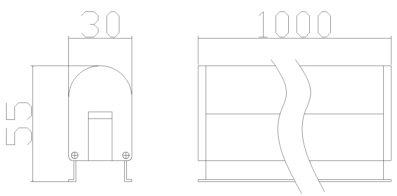 线条灯结构图