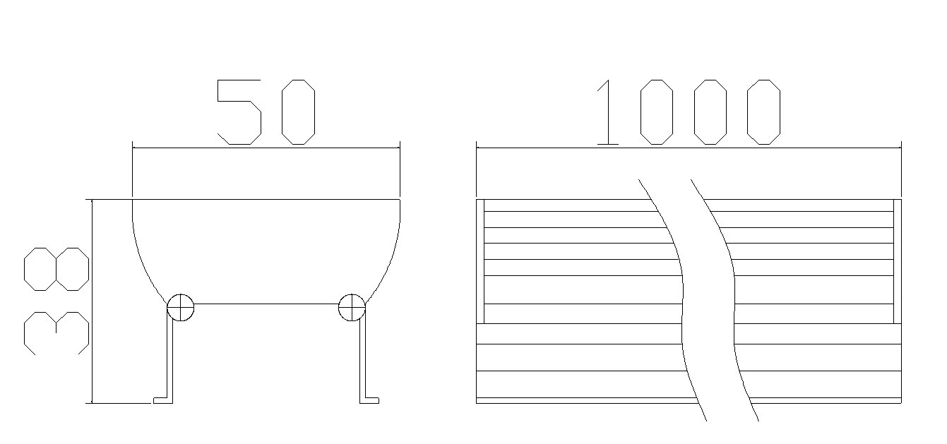 线条灯结构图